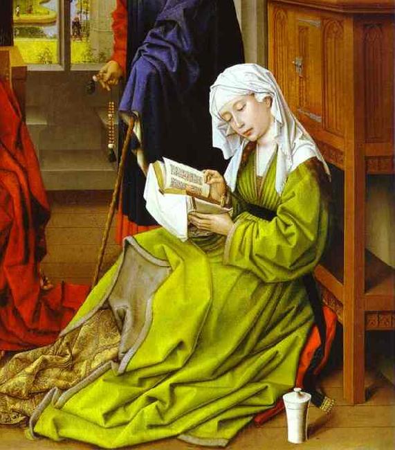 Rogier van der Weyden Mary Magdalene  ty Norge oil painting art